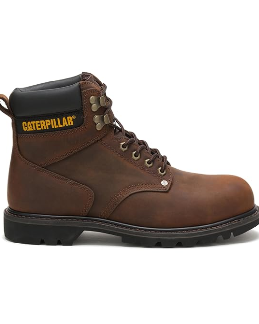 Men's Second Shift Steel Toe Work Boot Dark Brown 9.5 D(M) UK