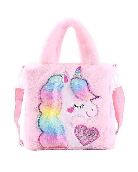 Unicorn Toddler Bag Princess Cute Crossbody Handbags Gift for Girls