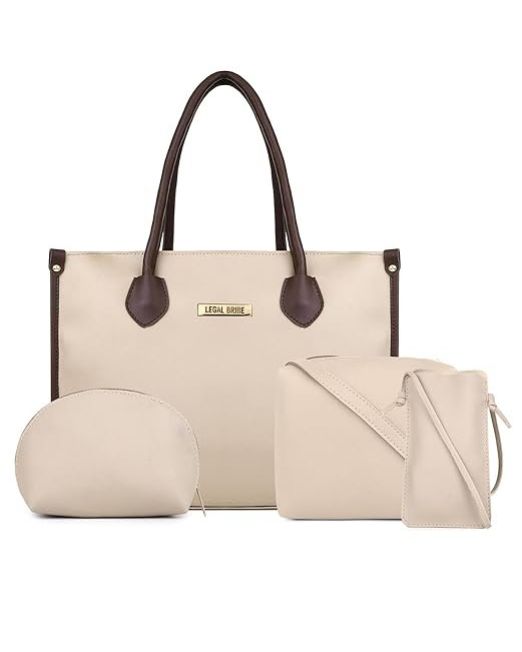 Women Textured Tote Bag Combo Of 4