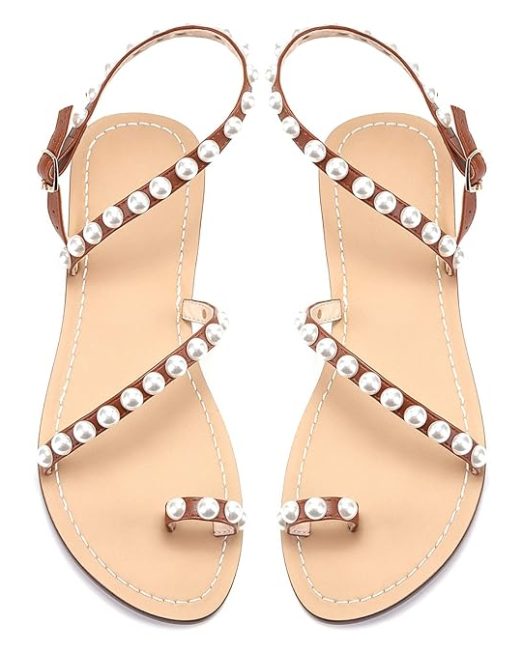 Women's Gladiator Bohemia Flip Flops Summer Beach Flat Sandals