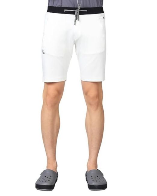 Shorts for Men, Drawstring Waist with Contrast Black Band, Casual wear, Casual Shorts