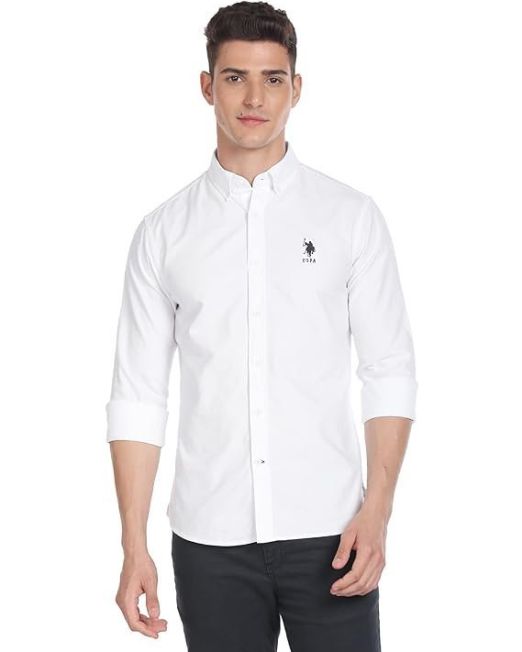 Cotton Men's Slim Fit Casual Style Shirt