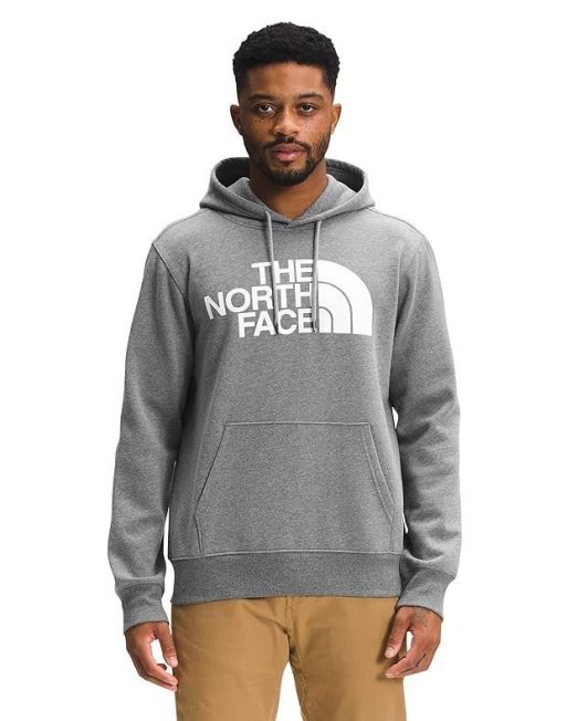 Men's Half Dome Pullover Hoodie, TNF Medium Grey Heather/TNF White